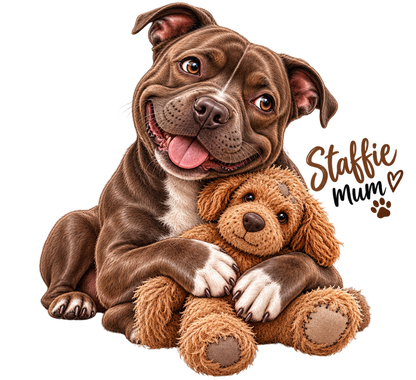 The Staffie Mum Tote Bag