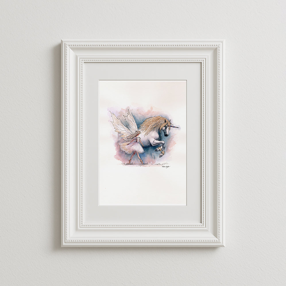 Starlit Bond Art Print