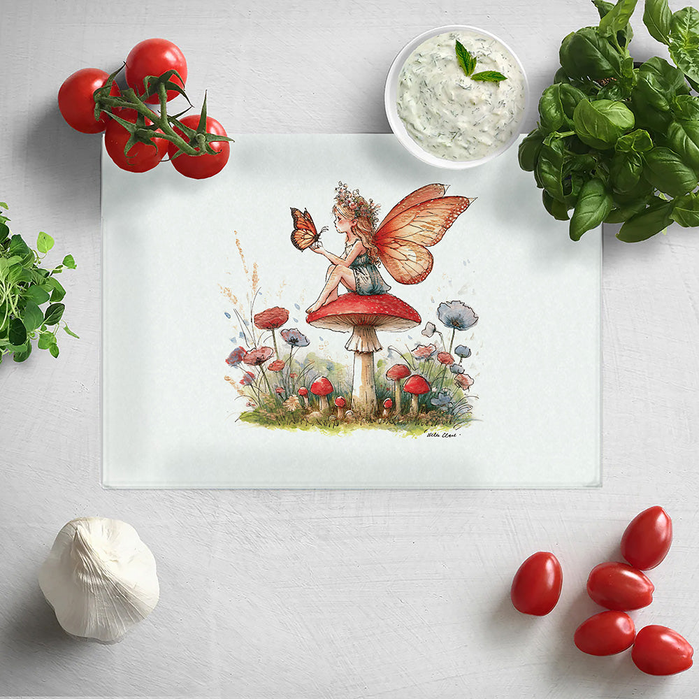 Summer Fairy Chopping Board