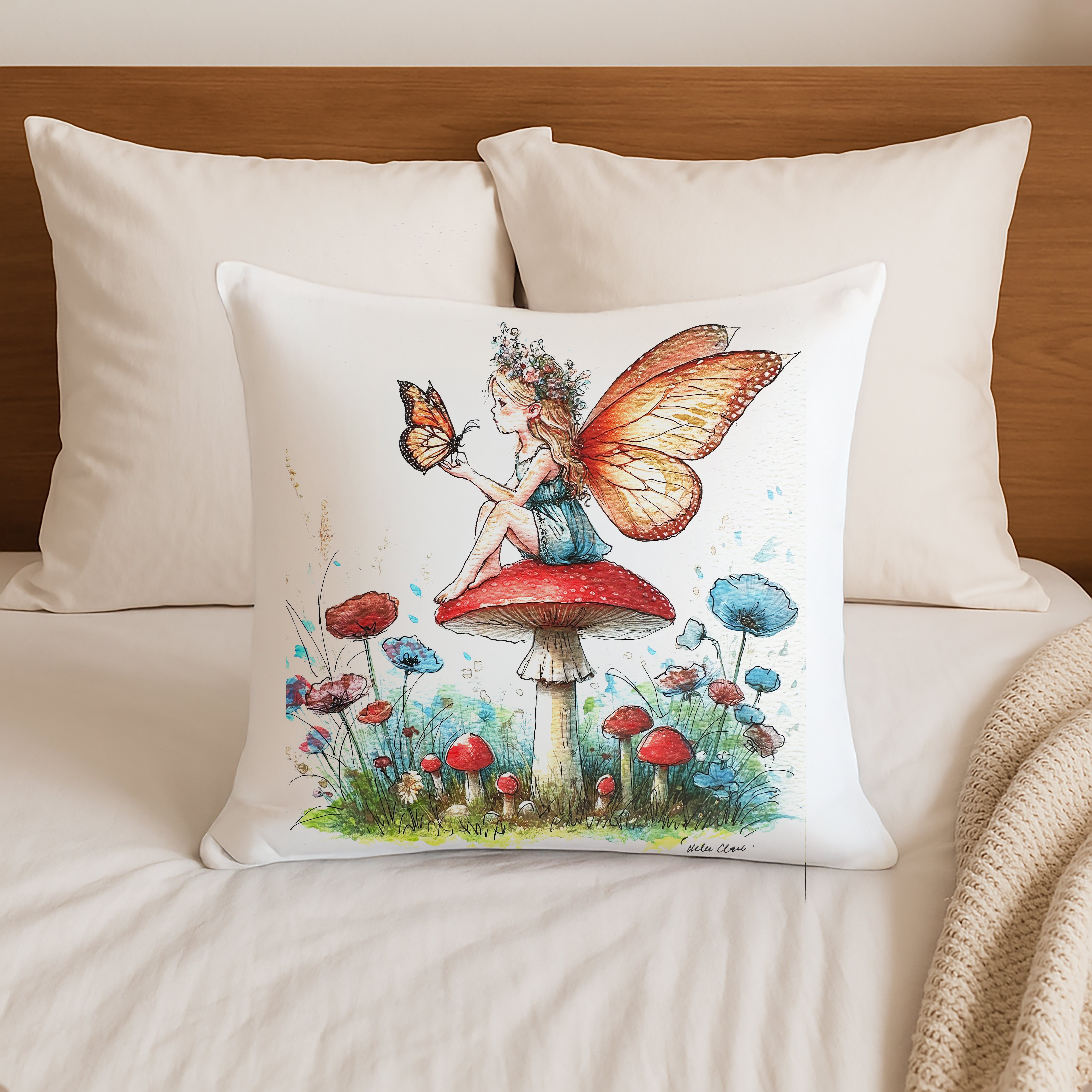 Summer Fairy Cushion