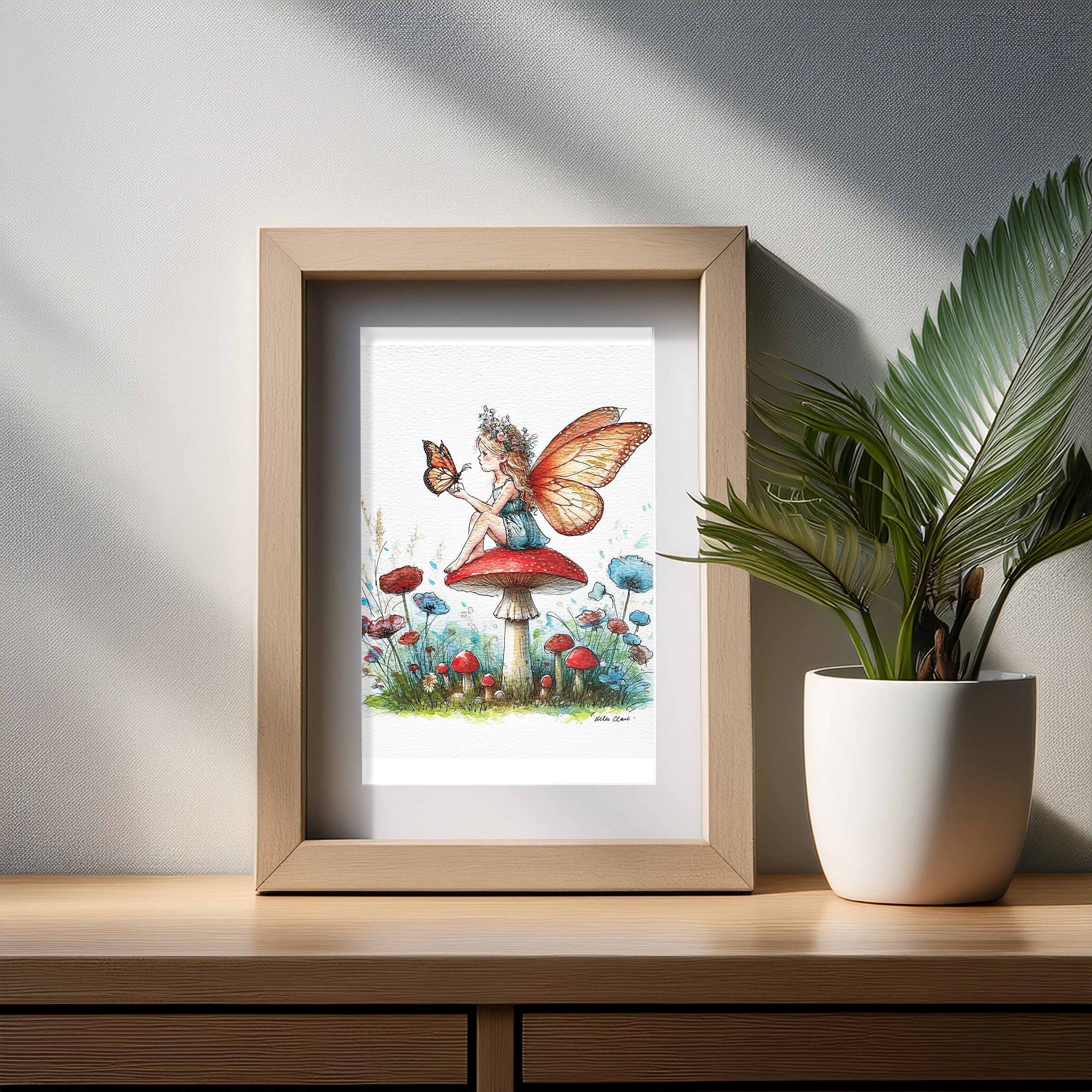 Summer Fairy Art Print
