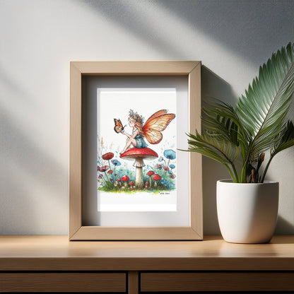 Summer Fairy Art Print