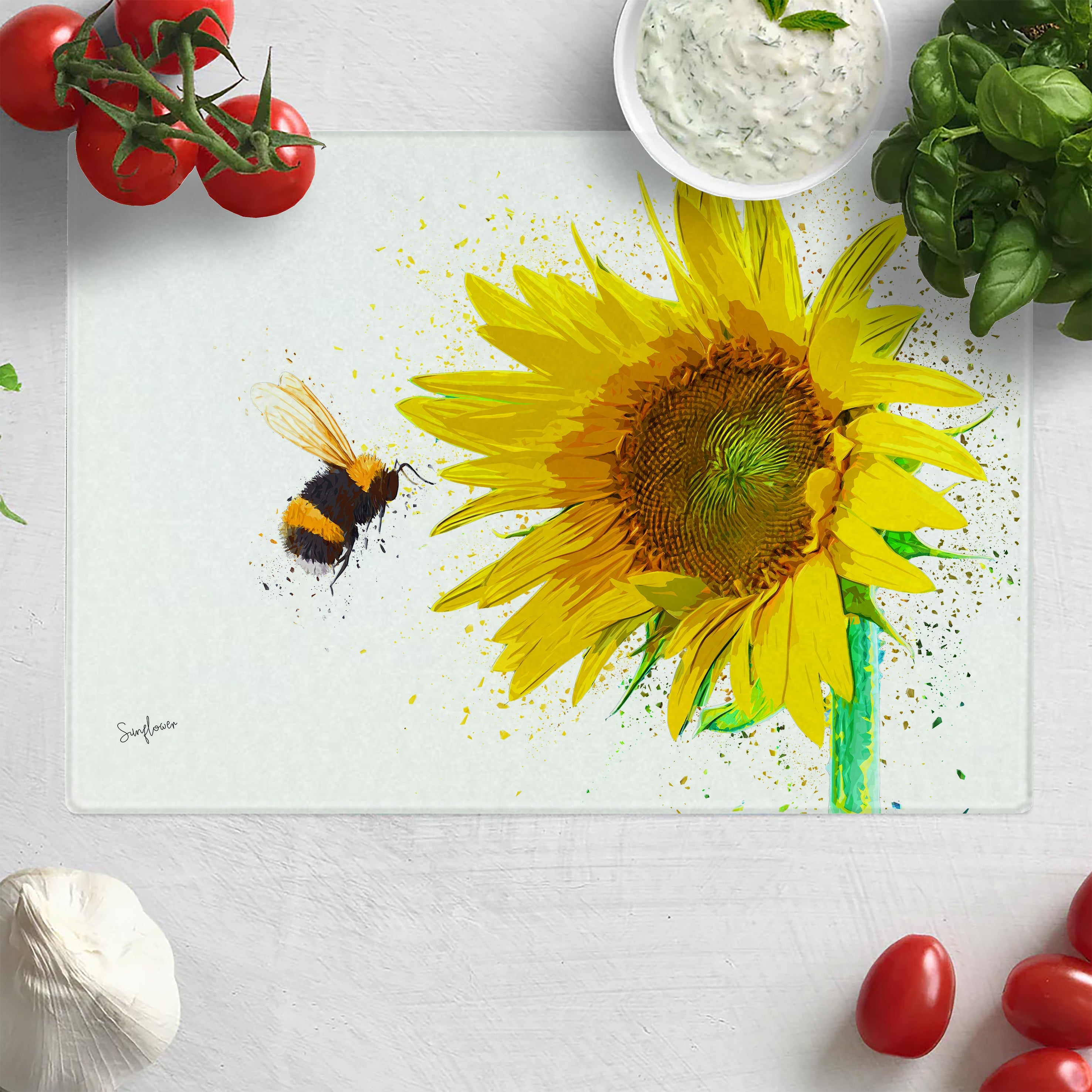 Sunflower Chopping Board