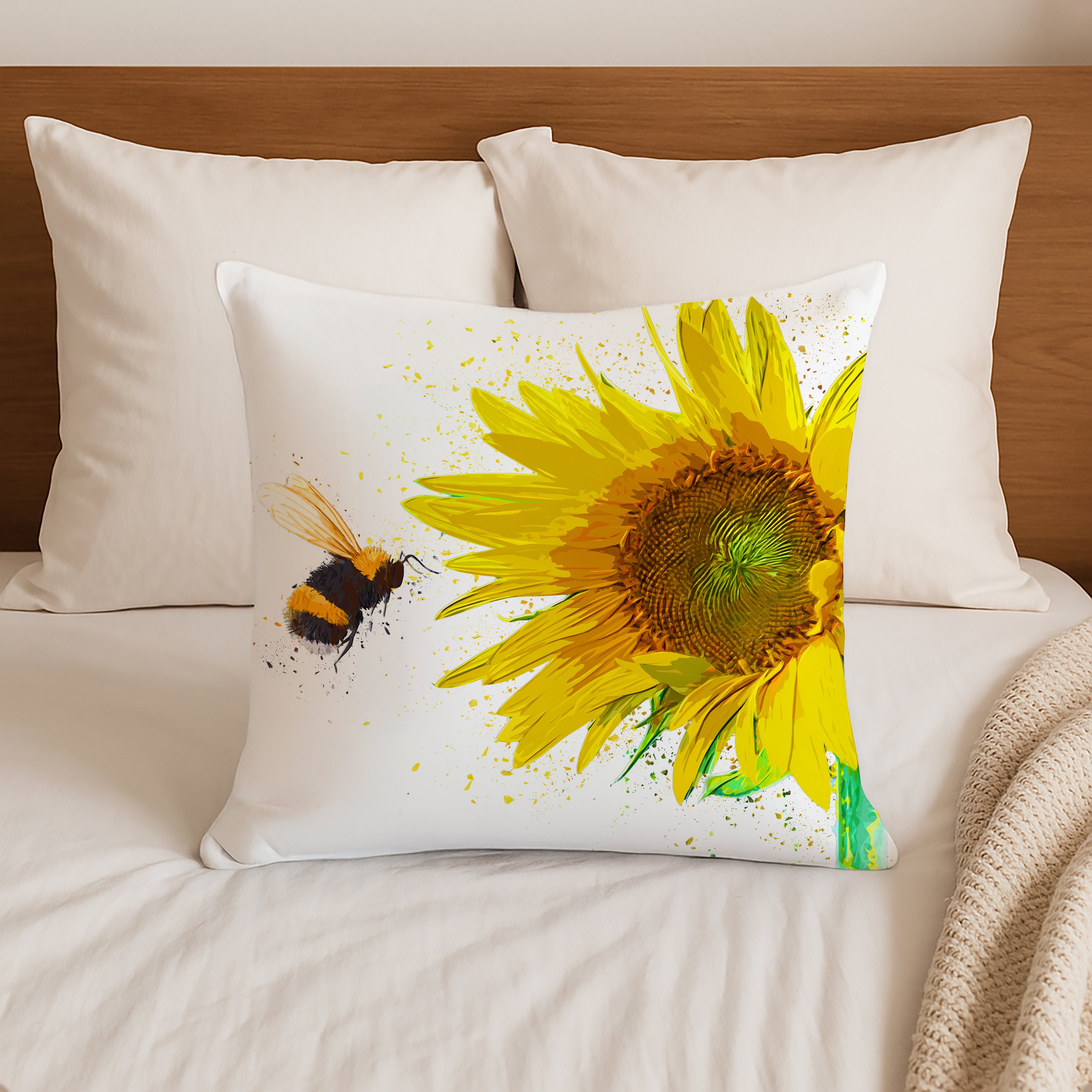Sunflower Cushion