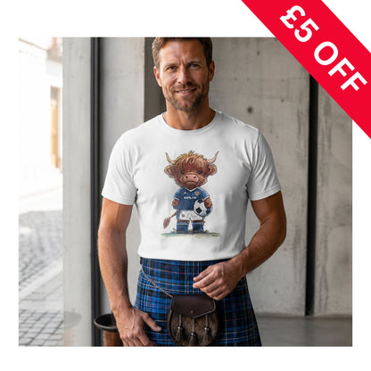 Scotland Footy Moo T-Shirt