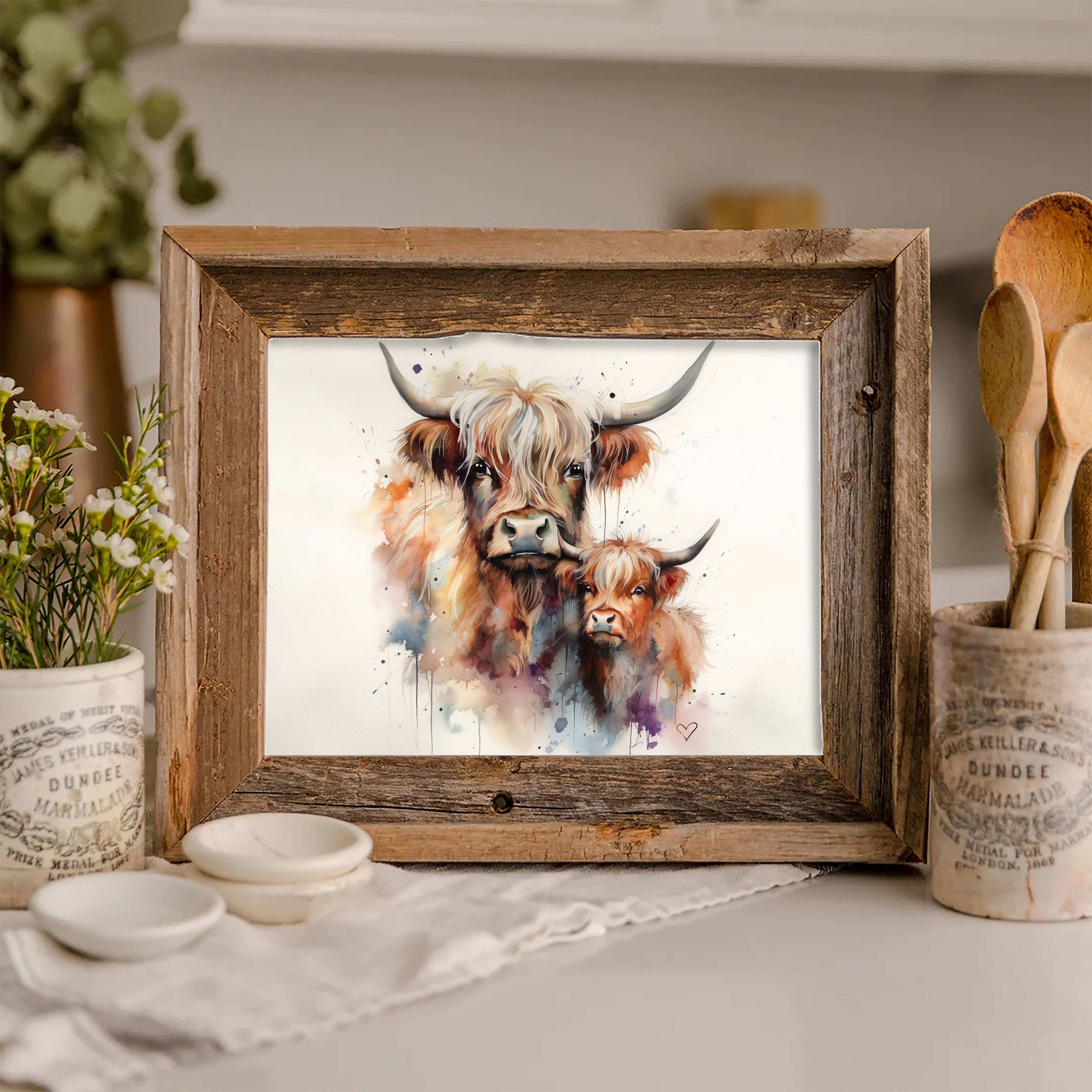 Tattie and Neeps Art Print