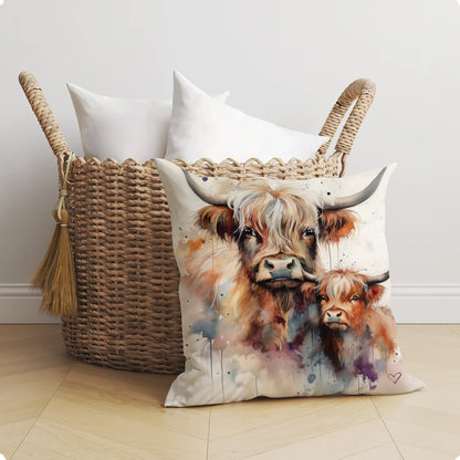 Tattie and Neeps Cushion