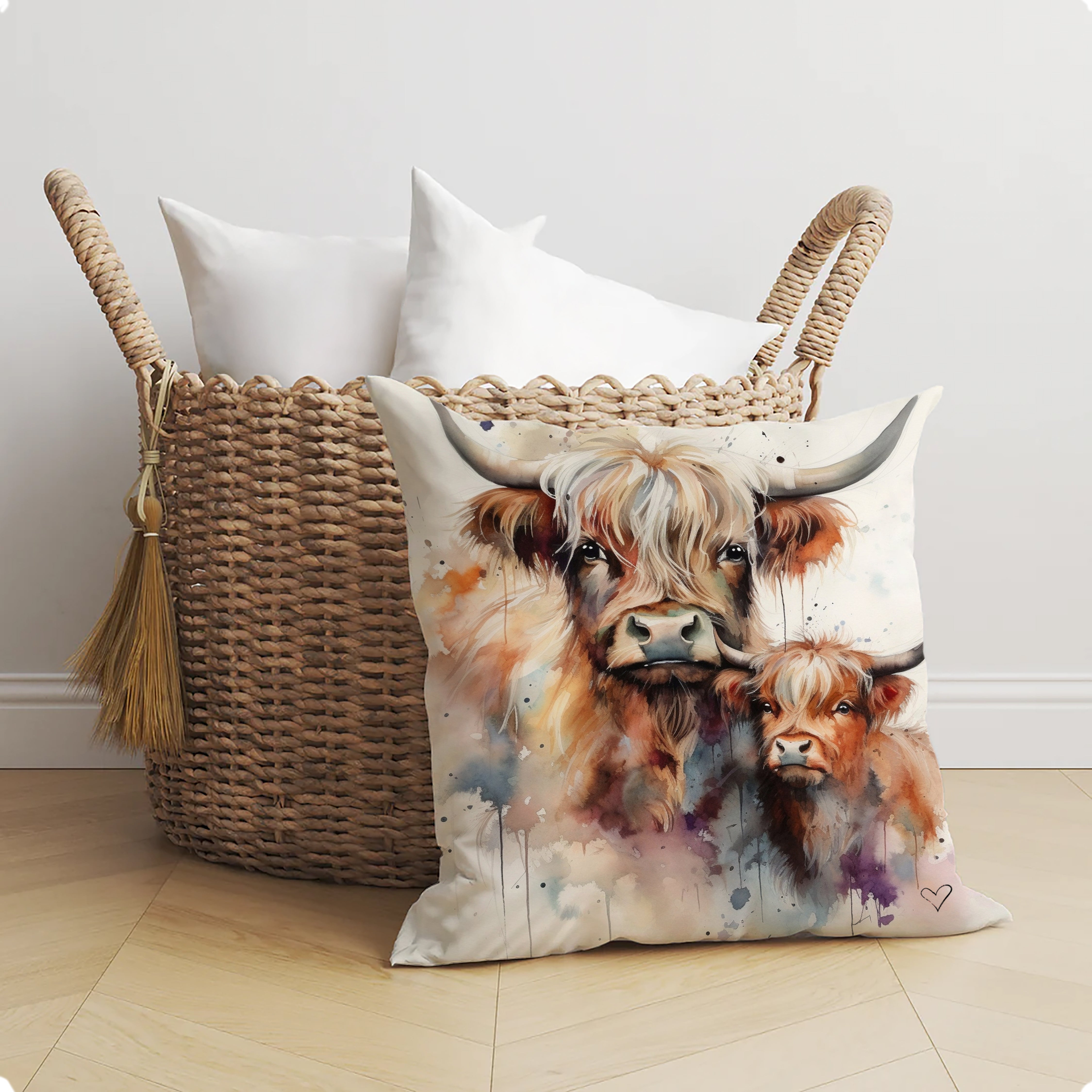 Tattie and Neeps Cushion