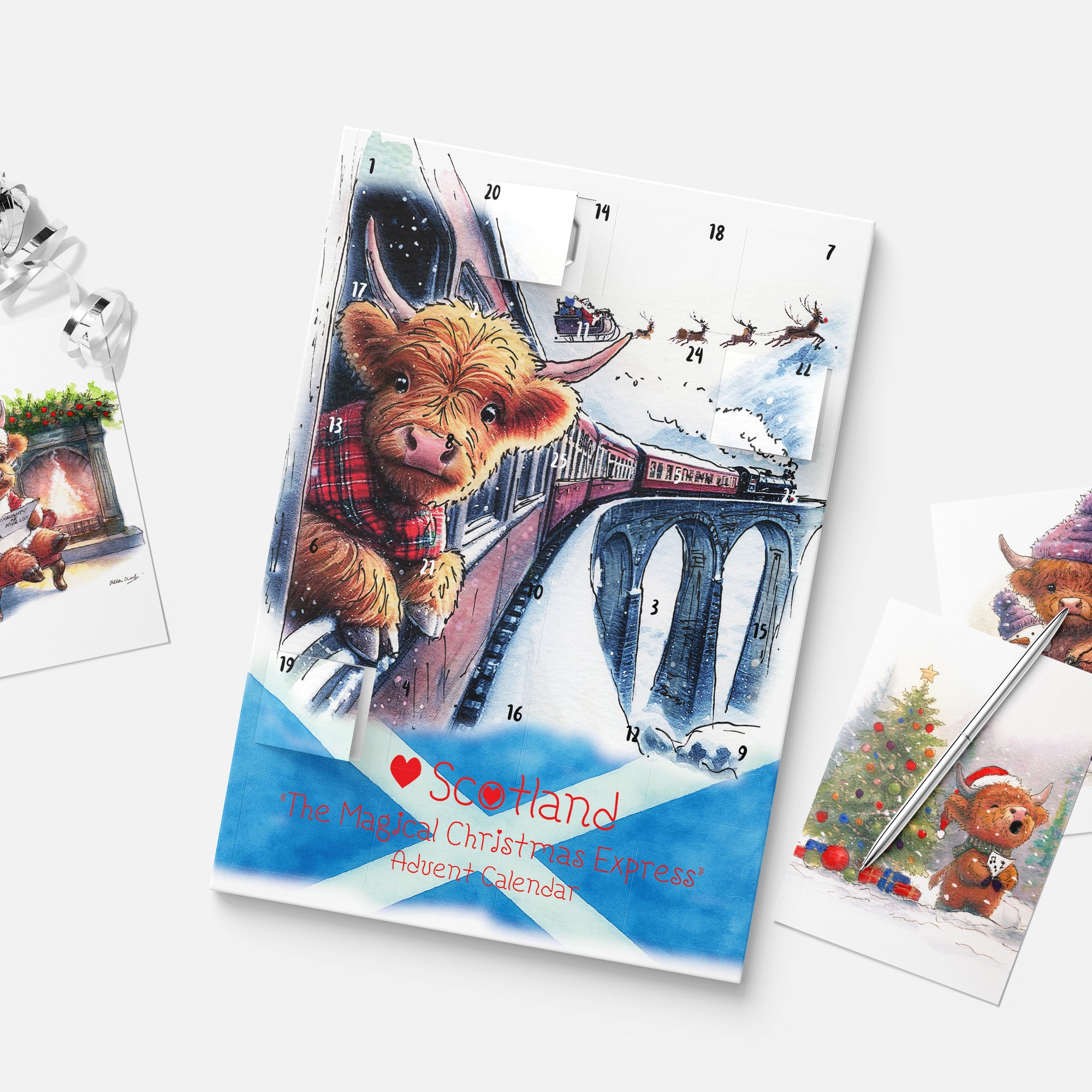 The Magical Christmas Express Advent calendar LIMITED RELEASE 250