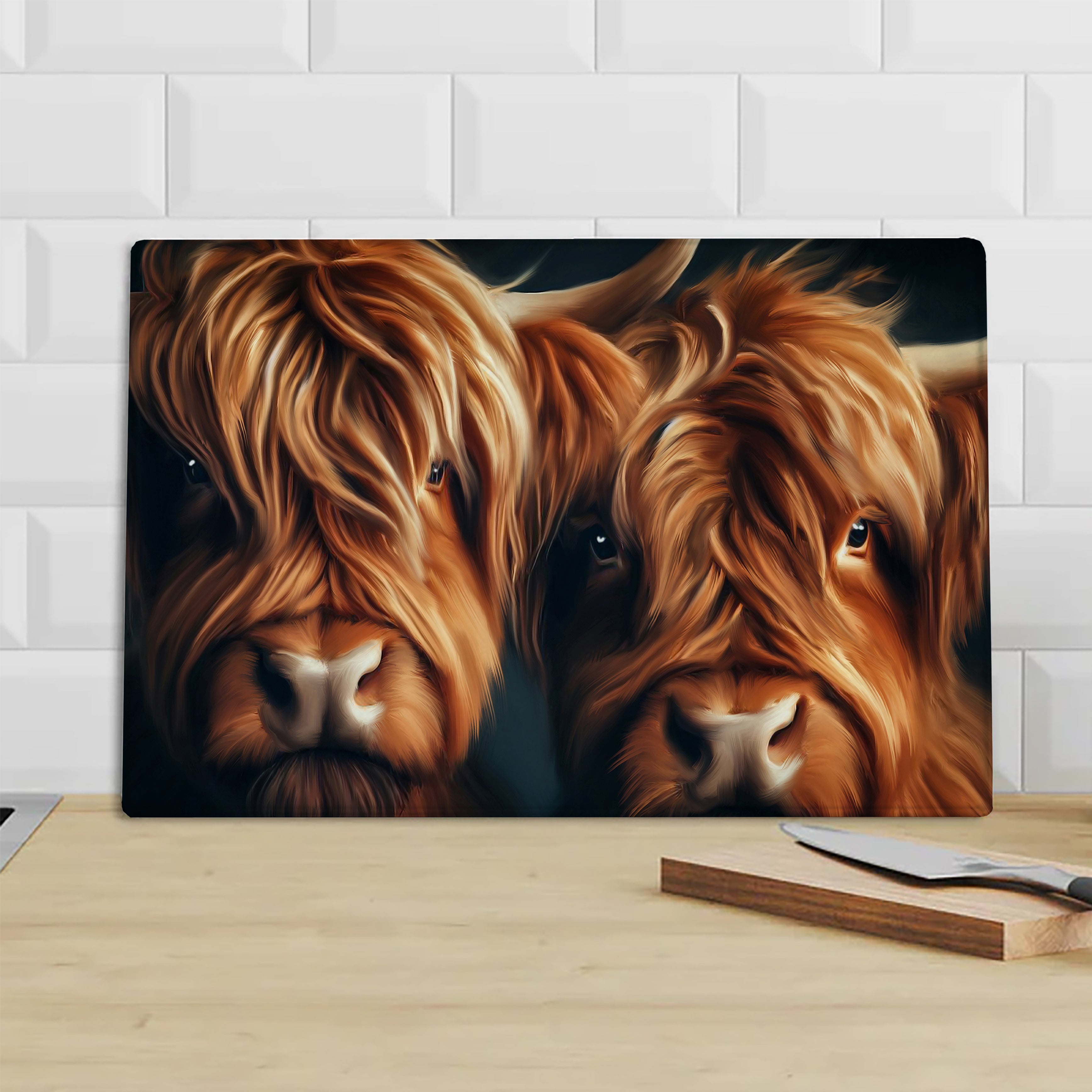 The Highlanders Chopping Board