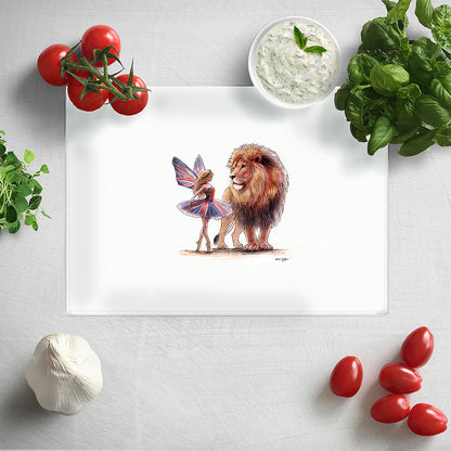 The Lionheart's Guardian Chopping Board