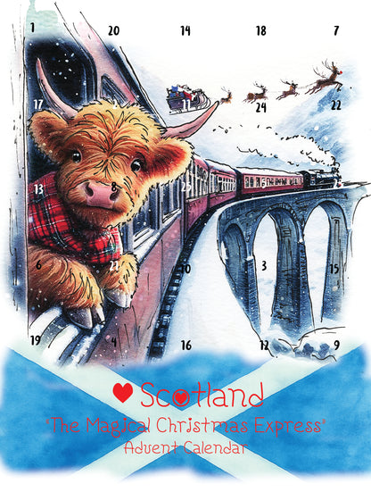 The Magical Christmas Express Advent calendar LIMITED RELEASE 250