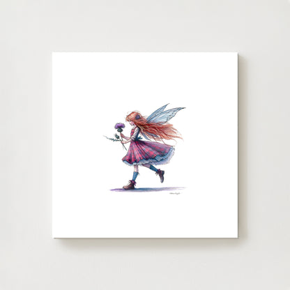 Thistle Kissed Magic Canvas