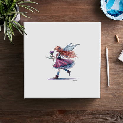 Thistle Kissed Magic Canvas