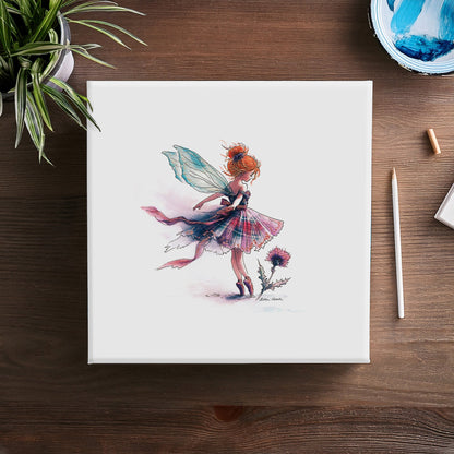 Thistle Fairy Canvas