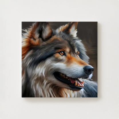 Timber Wolf Canvas