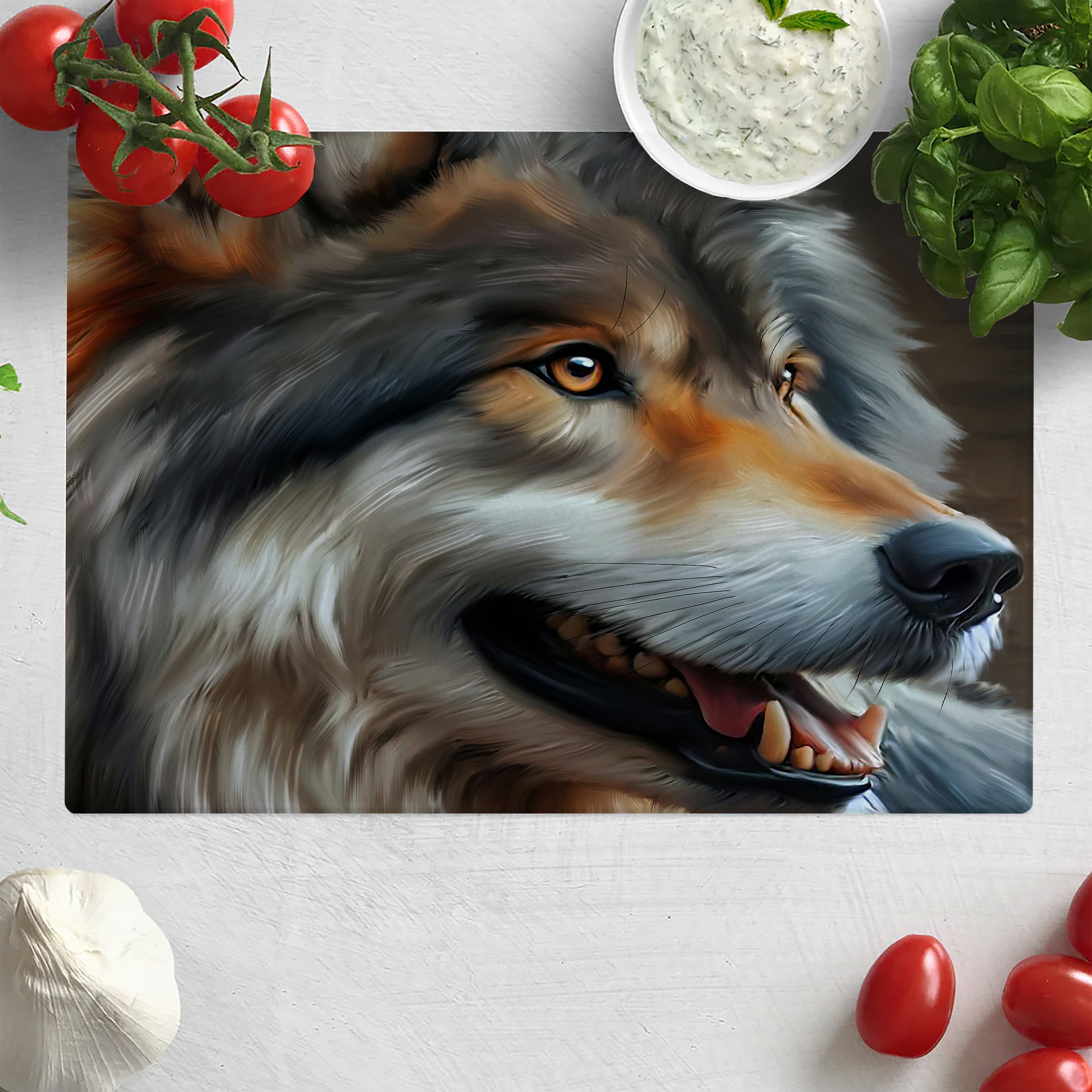 Timber Wolf Chopping Board