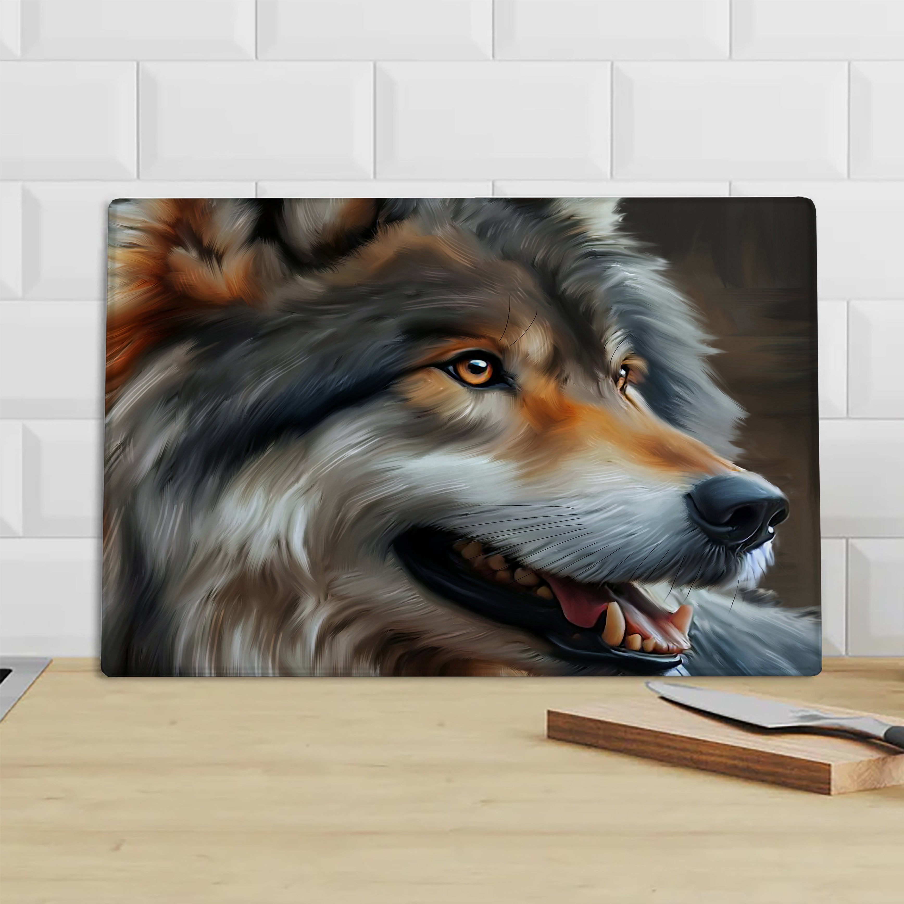 Timber Wolf Chopping Board