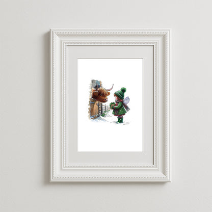 Tiny Gift Big Heart Art Print