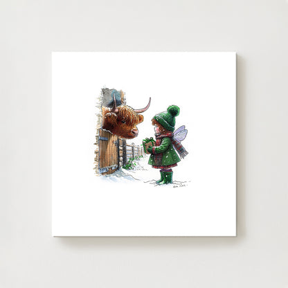 Tiny Gift Big Heart Canvas