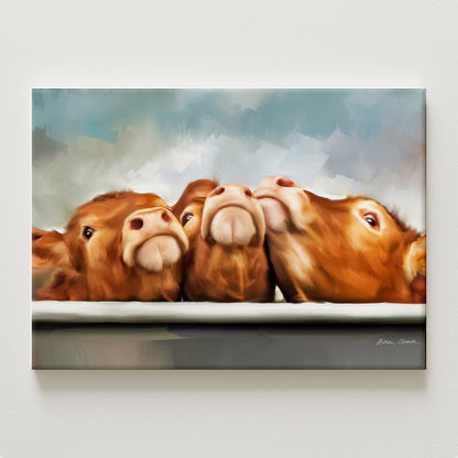 Triple Trouble Canvas