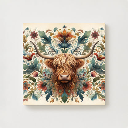 Vintage Plaid Canvas