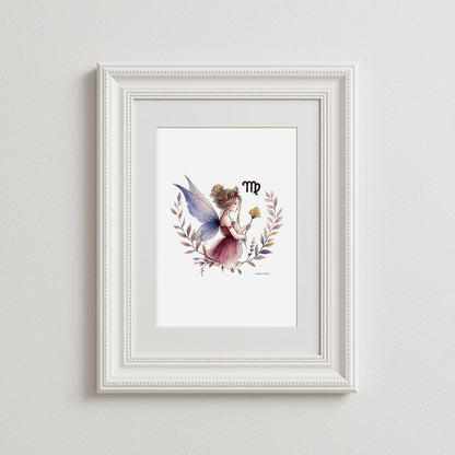 Virgo Art Print