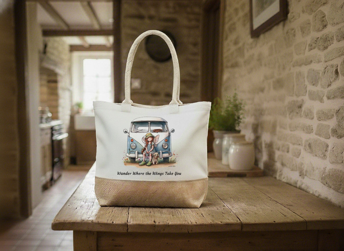 Wander Where the Wings Take You Tote Bag