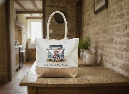 Wander Where the Wings Take You Tote Bag