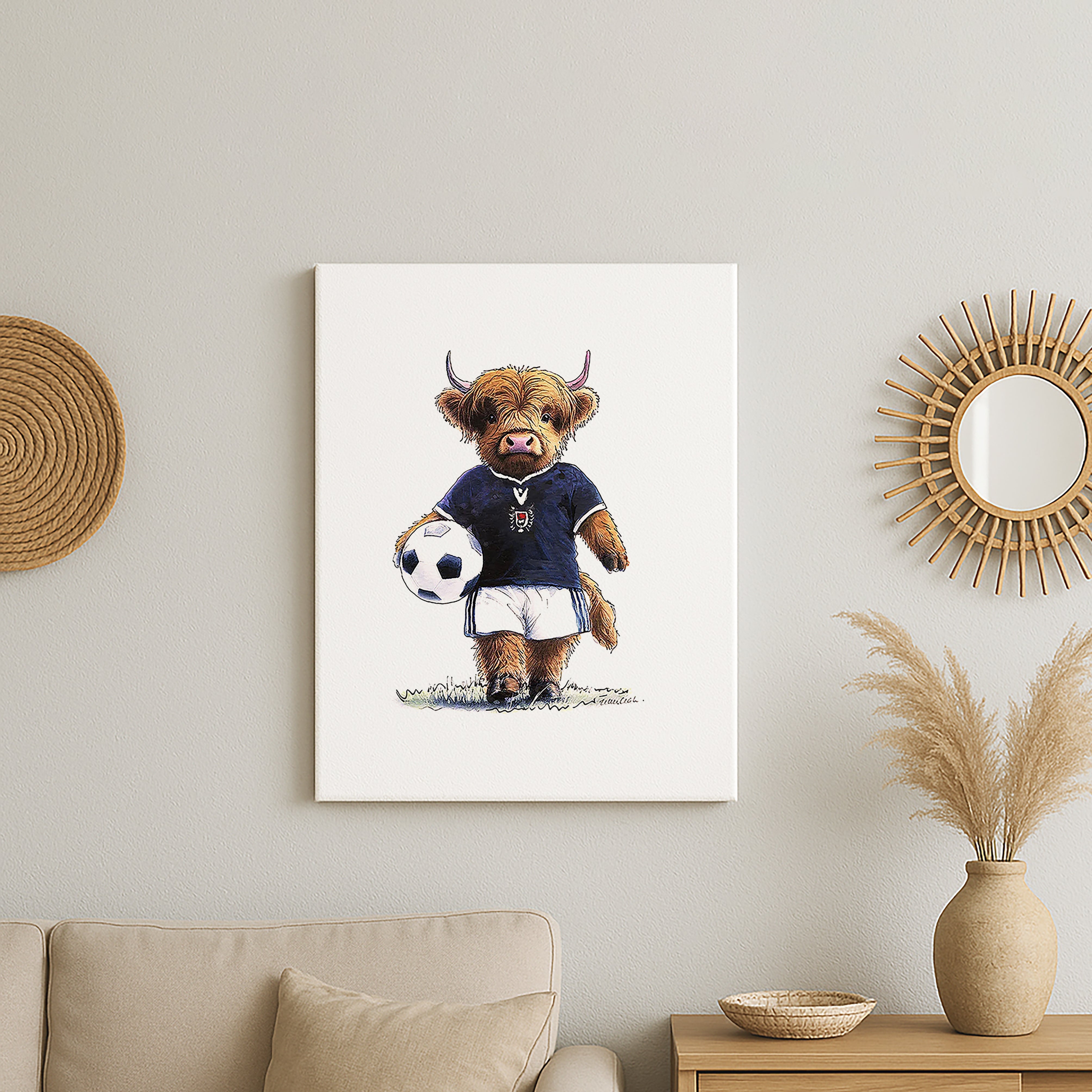 Wee Dundee FC Canvas