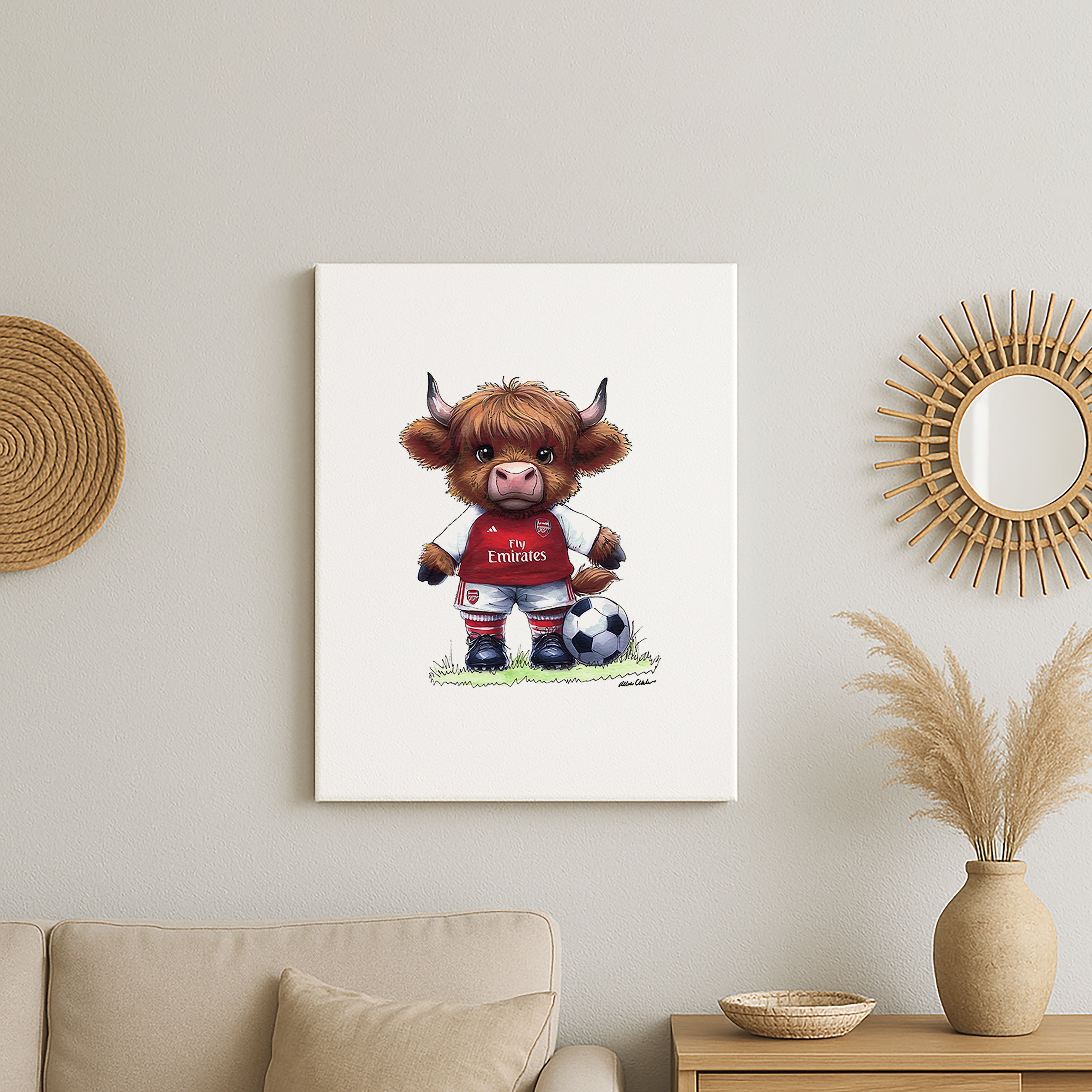 Wee Arsenal Canvas