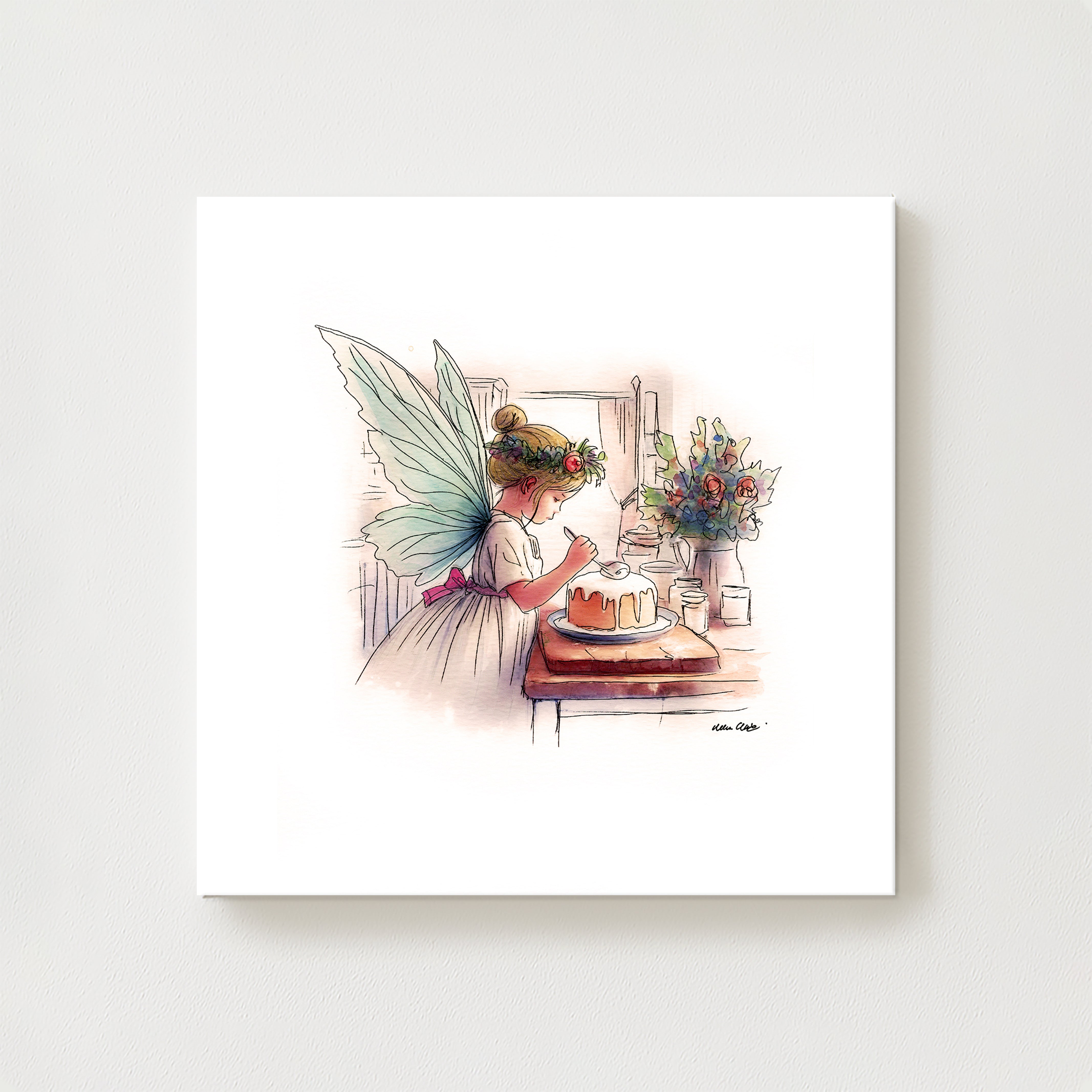 Wee Cake Crafter Canvas