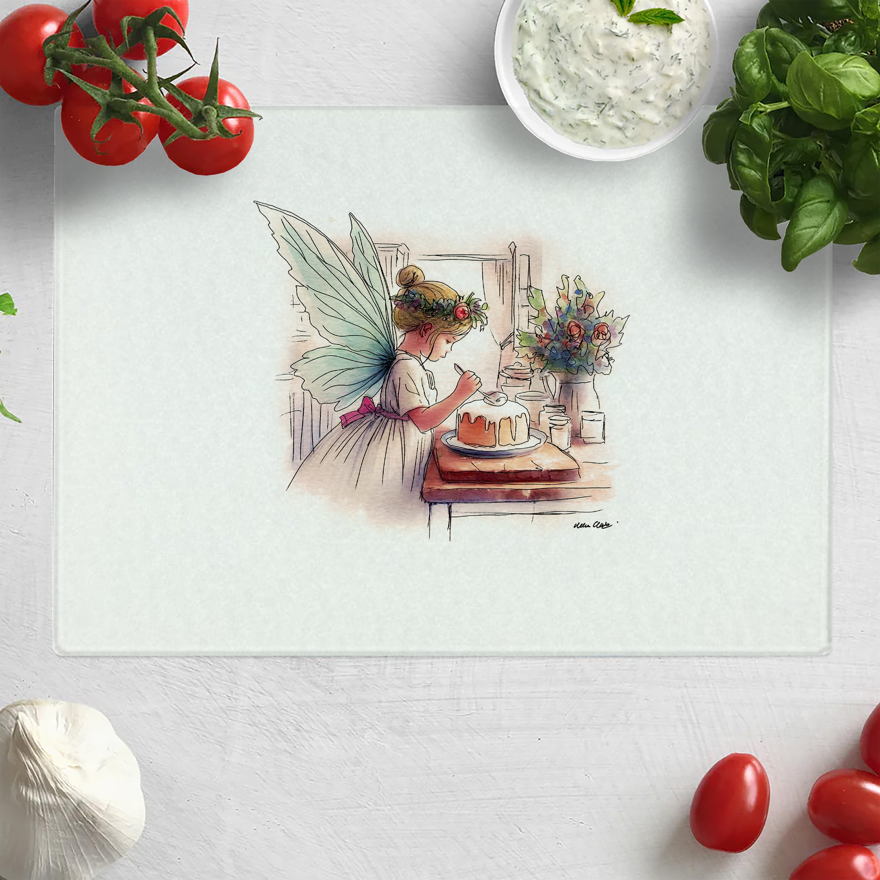Wee Cake Crafter Chopping Board