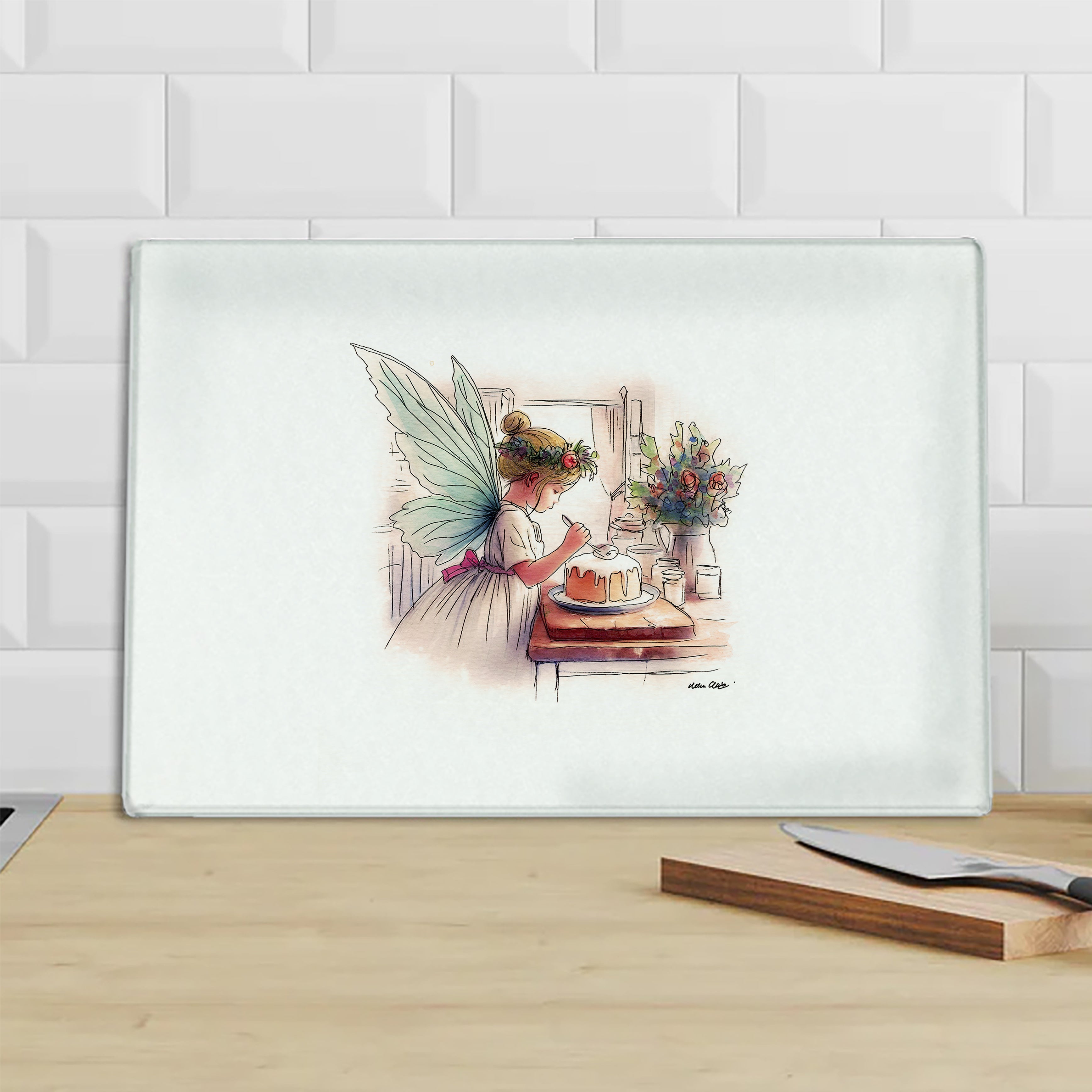 Wee Cake Crafter Chopping Board