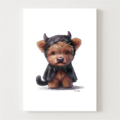 Wee Catmoo Canvas
