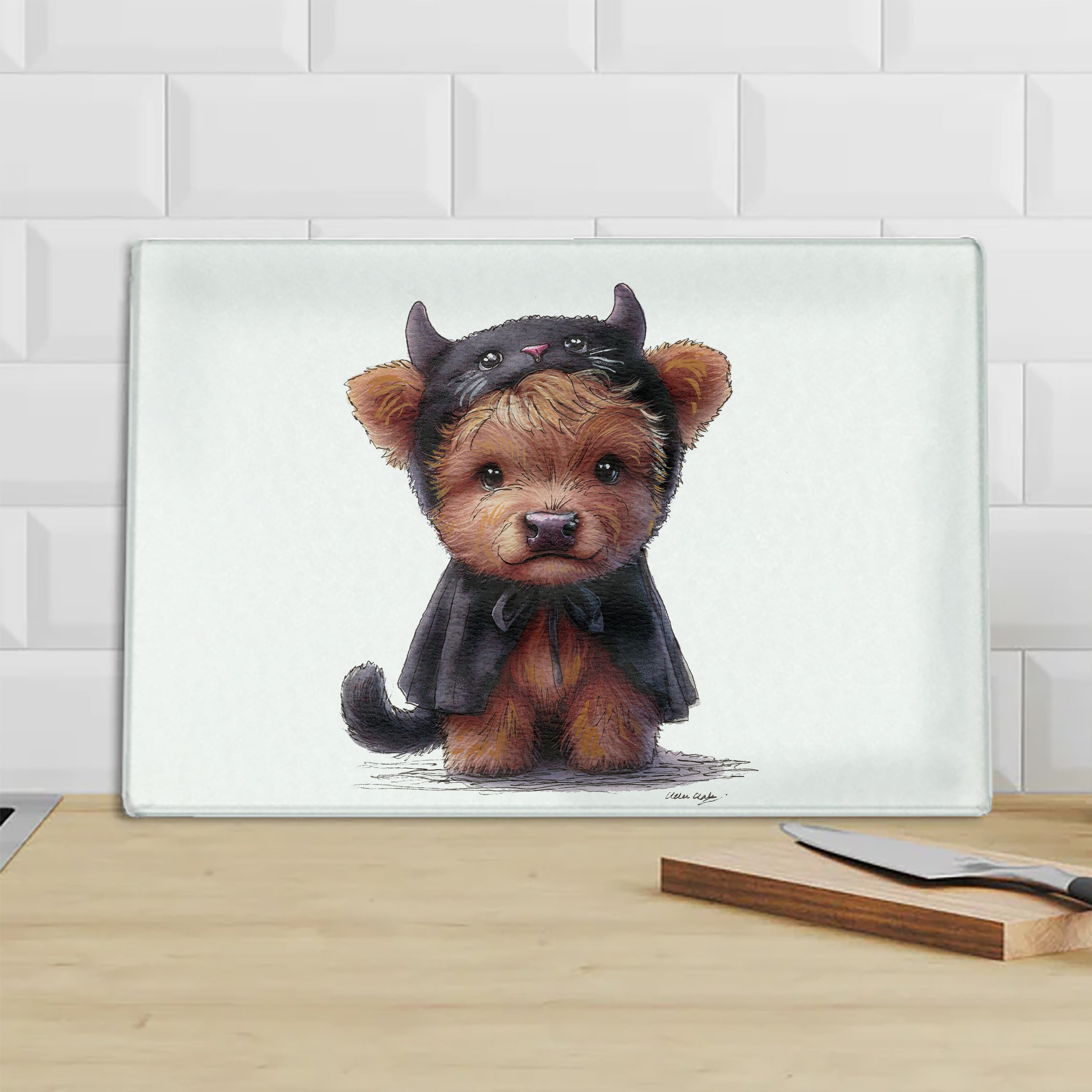 Wee Catmoo Chopping Board