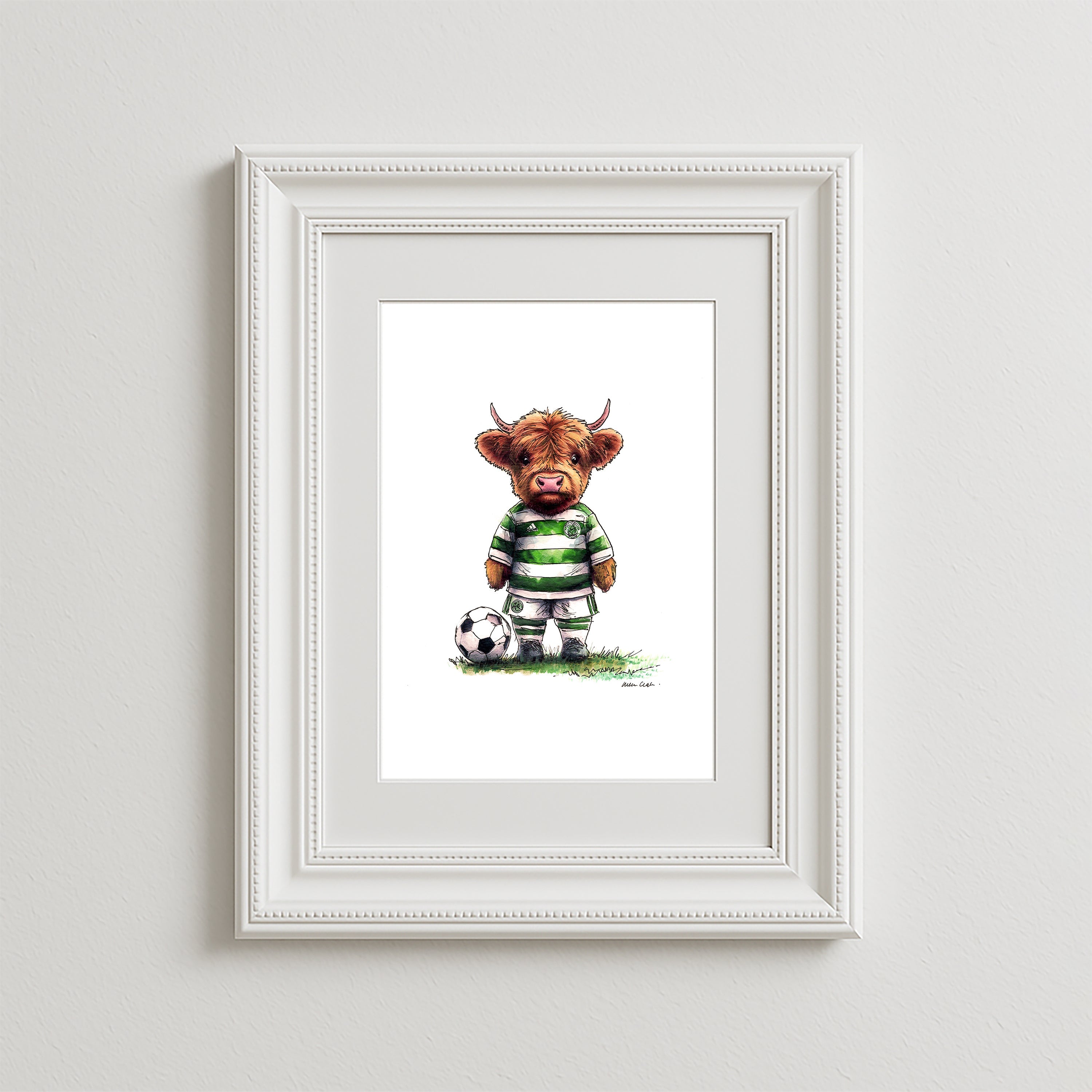 Wee Celtic Art Print