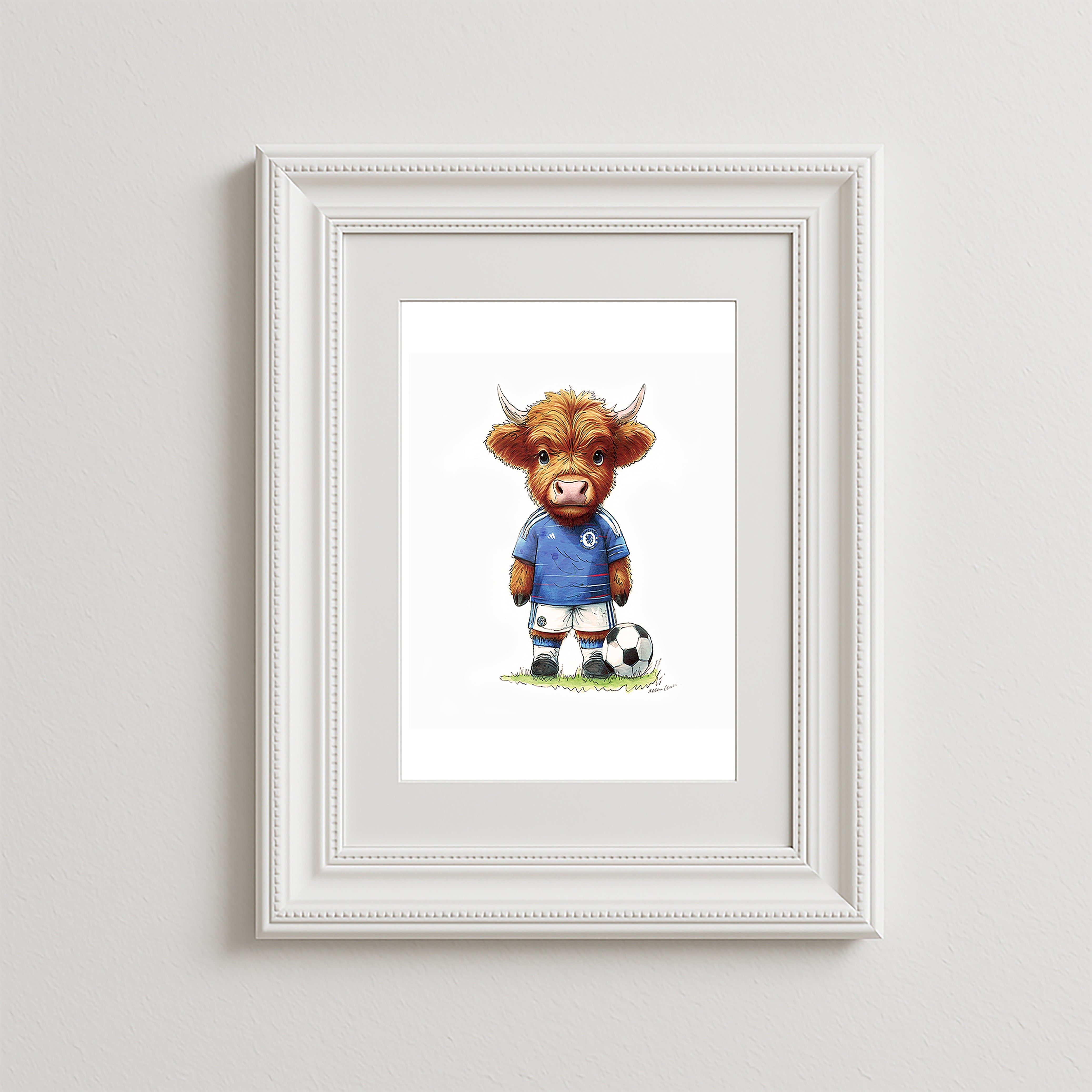 Wee Chelsea Art Print