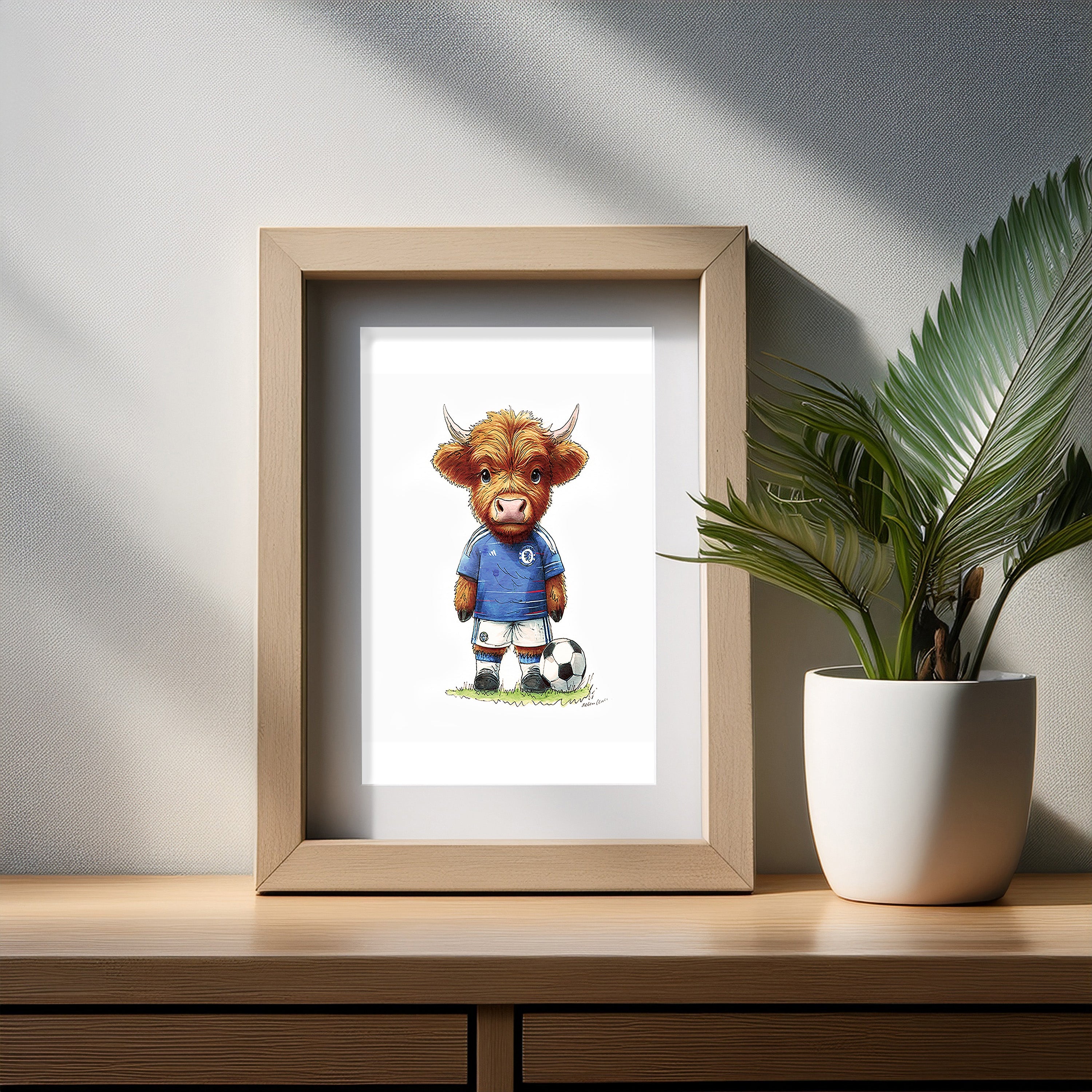Wee Chelsea Art Print