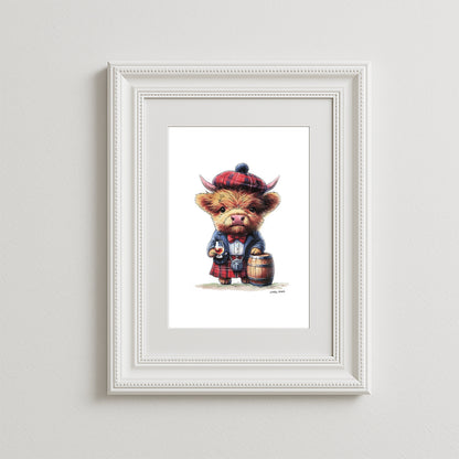 Wee Dram Art Print