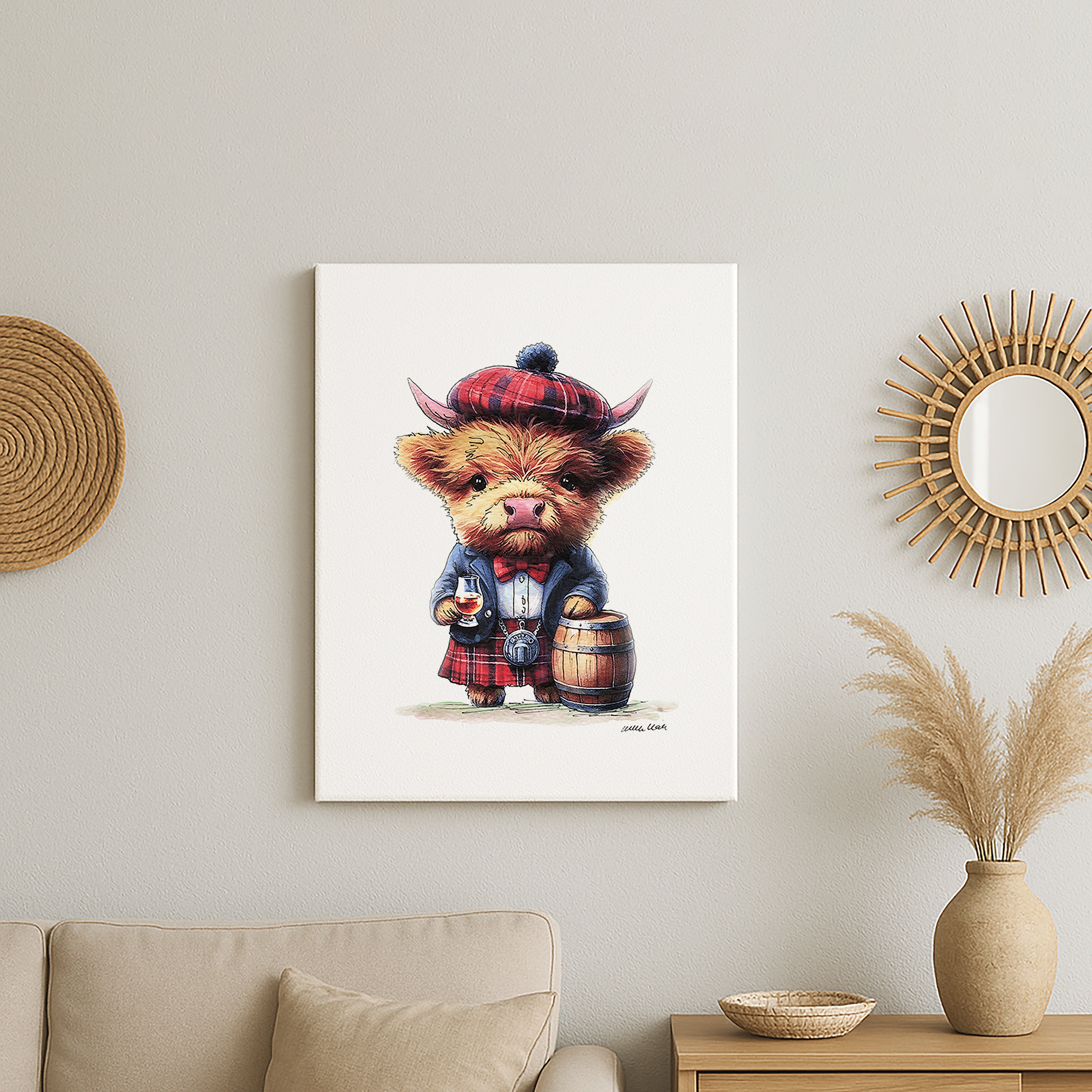 Wee Dram Canvas