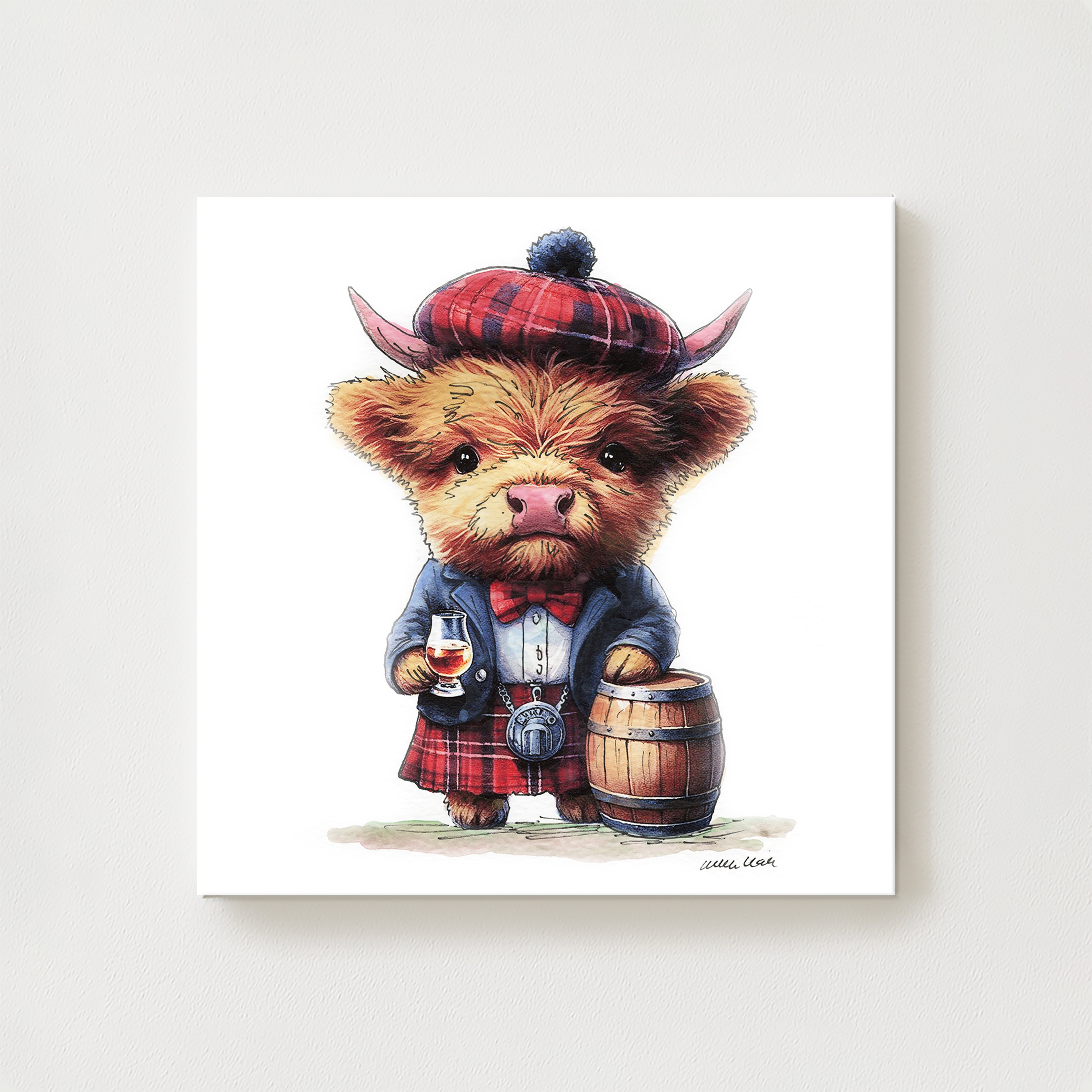 Wee Dram Canvas