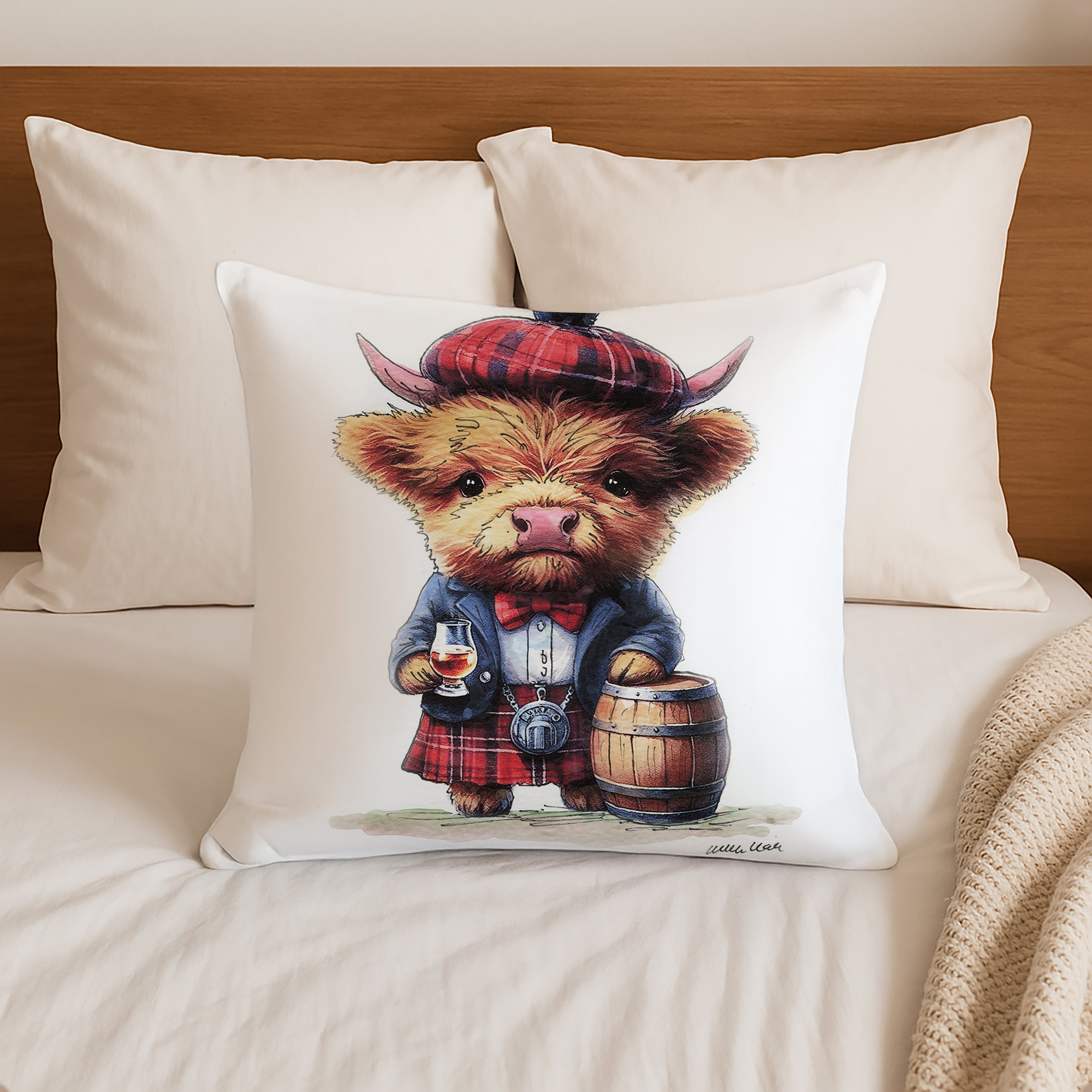Wee Dram on Tour Cushion