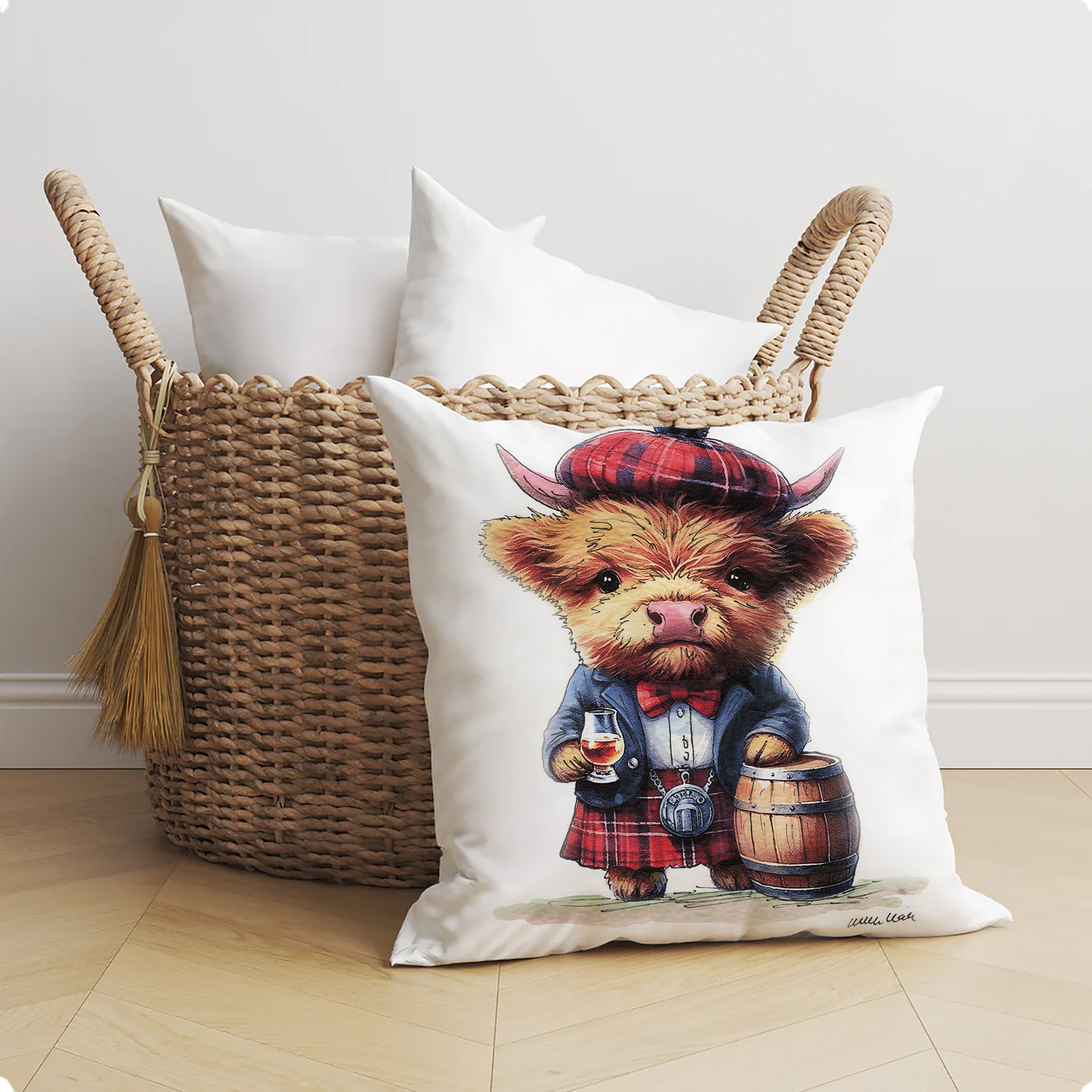 Wee Dram on Tour Cushion