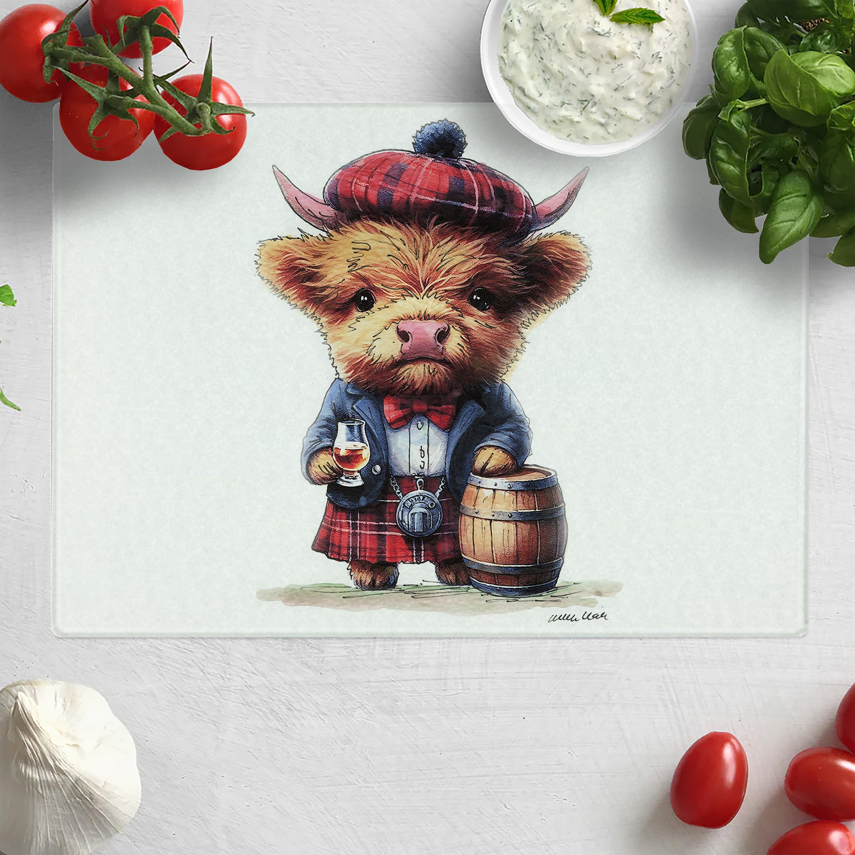 Wee Dram Chopping Board