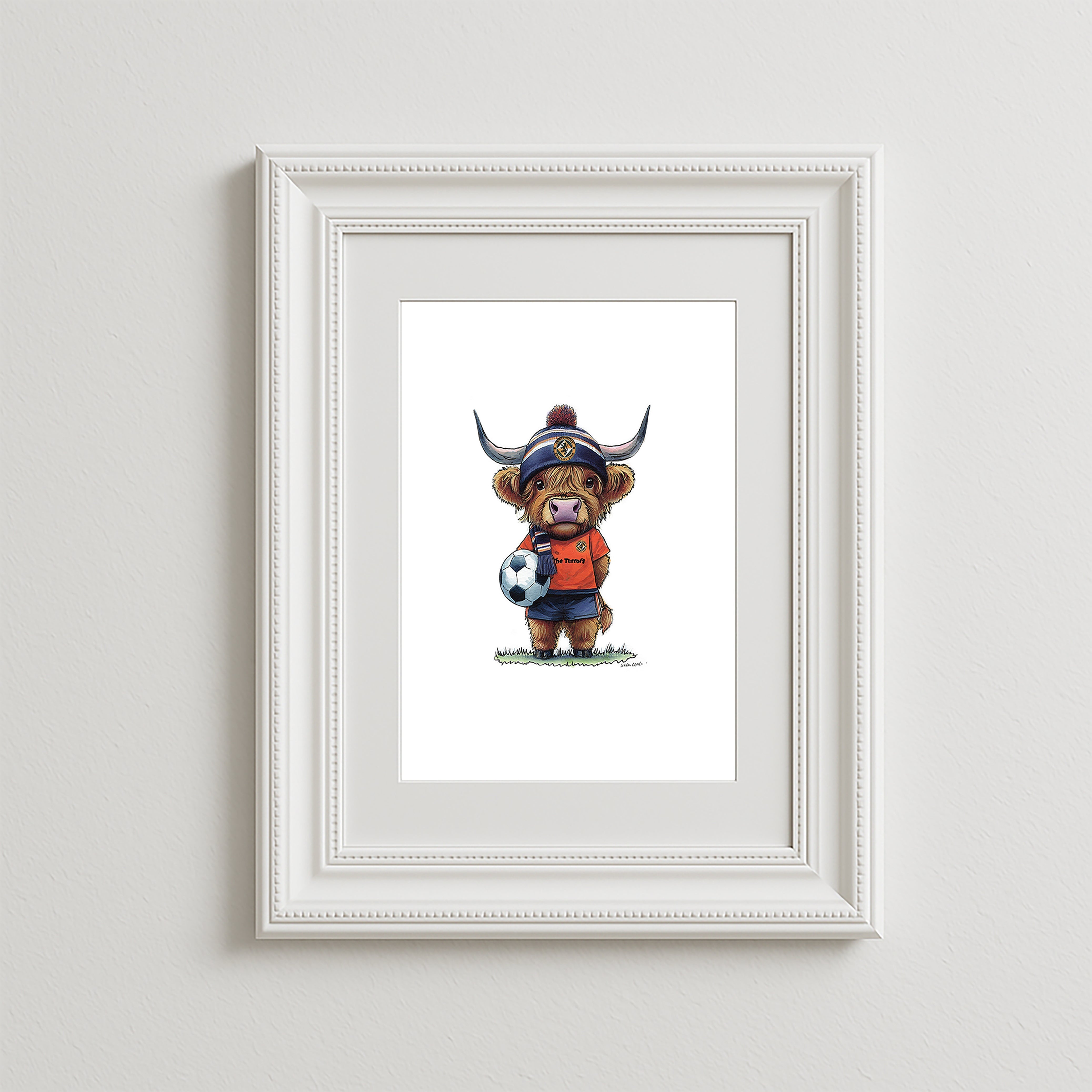 Wee Dundee United Art Print