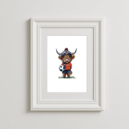Wee Dundee United Art Print