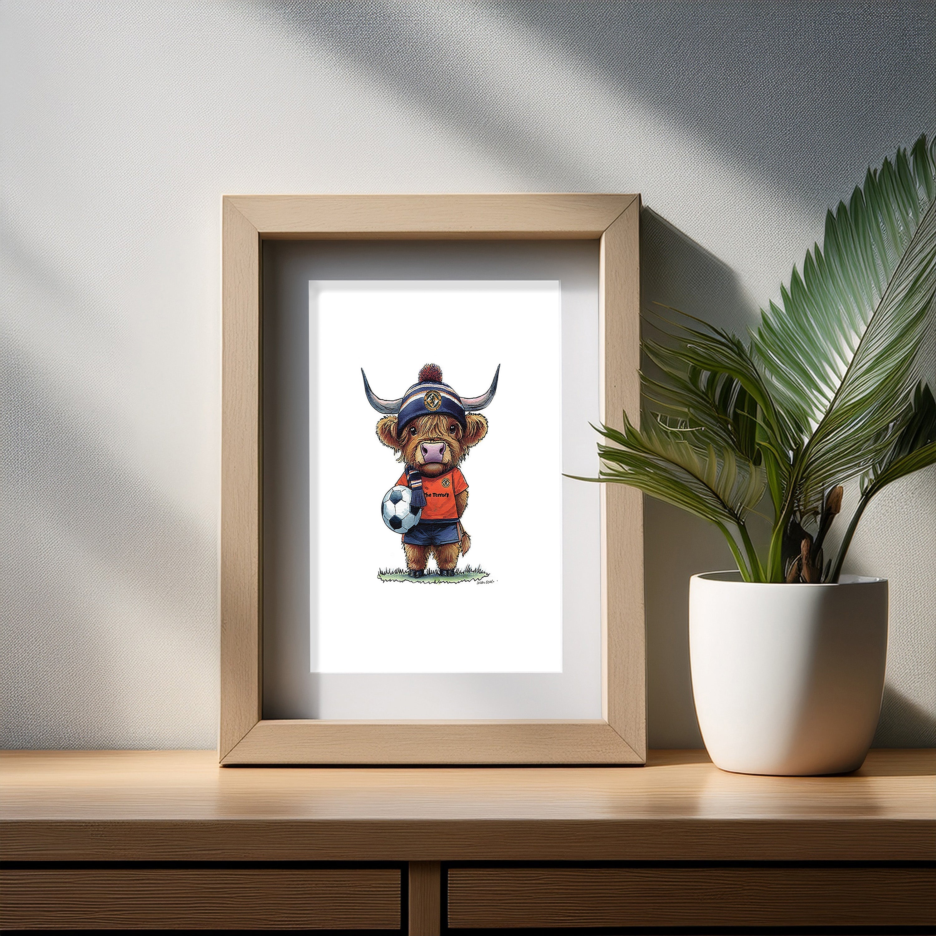 Wee Dundee United Art Print