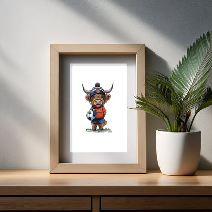 Wee Dundee United Art Print