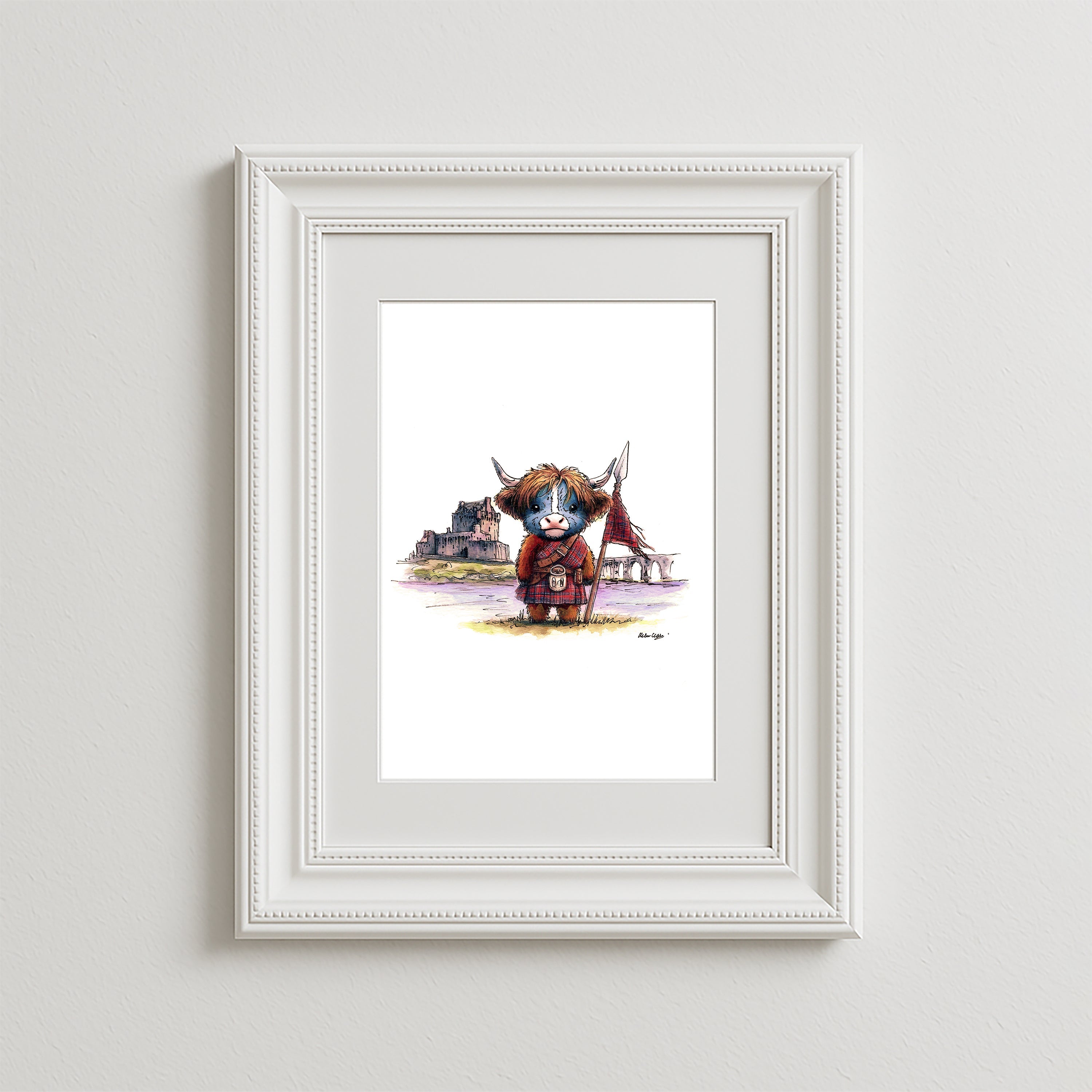 Wee Freedom Art Print